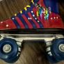 retro 4 wheel skates& bag Image 6