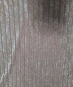 Beidge ribbed Curtains
