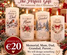 Christmas candles