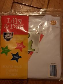 BNIP 2 Age 4-5 White Teeshirts
