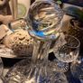 Vintage Irish lead crystal Ships Decanter & 4 whiskey glasses Image 4