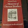Memories Of Duveen Brothers.  Seventy Years In The Artworld. By Edward Fowles. First Edition Hardback With Dustjacket In Good Condition.  See Photos For Same. Image 2