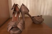 Zara High heels. Dark Beige / Camel