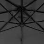 Cantilever Umbrella with Steel Pole 300 cm Anthracite Image 2
