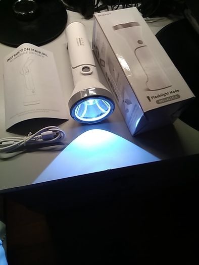 Rechargeable LED Torch + Table Lamp
