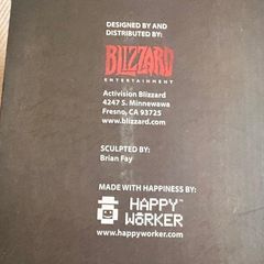 Blizzard Employee Gift 2012 - Diablo III Treasure Goblin Statue (Numbered 3143/4200)