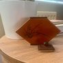 Vintage Mid-Century Chinese Parquet Wooden Tea Box (12cm) Image 6