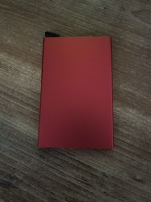 Credit card holder with rfid blocker