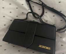 Jacquemus le bambino black bag