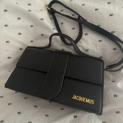 Jacquemus le bambino black bag