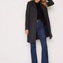 French Connection Felt Platform Coat Image 3