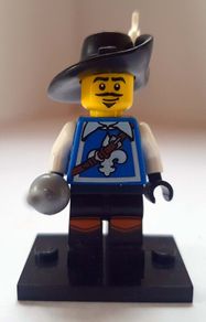 Lego CMF COL04-3: Musketeer (2011) 100% Complete