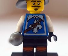Lego CMF COL04-3: Musketeer (2011) 100% Complete