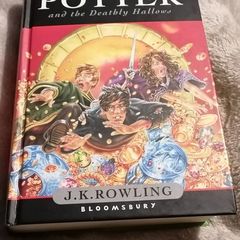 Book  hard back   first edition  no sleeve  Harry Potter and the deadly hallow