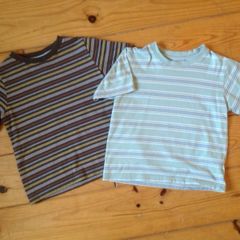 Age 2-3 Two Striped Teeshirts