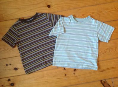 Age 2-3 Two Striped Teeshirts