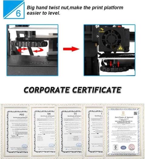 3D Printer Fully Open Source with Resume Printing Function DIY 3D Printers Printing Size 220x220x250mm (FREE POSTAGE)