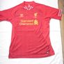 Liverpool FC Home Shirt Warrior  2013/14 XL Image 2