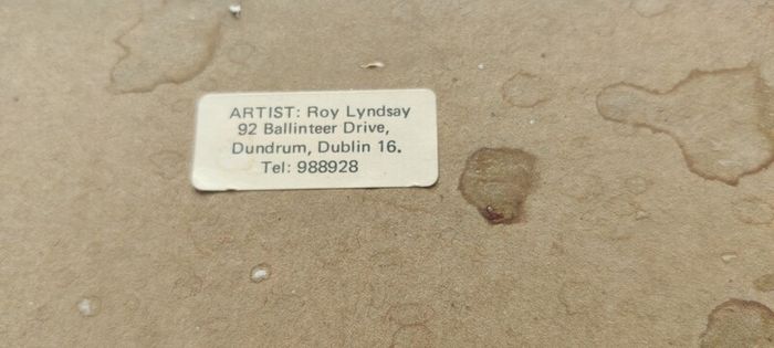 Roy Lyndsay Ireland v Scotland ( Rugby ) 1982 lithograph