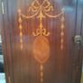 Pair of Mahogany Lockers Image 3