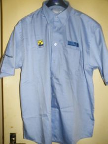 Brand new men's work shirt, high quality size XL-17,5'' (44cm)