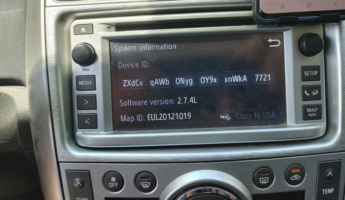 Toyota Lexus sat nav HDD, DVD, USB update, 2026 Europe