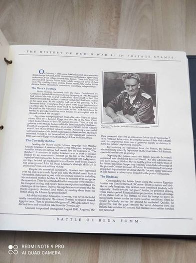 The History of World War II in the postage stamps