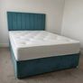 King size bed with mattress, all size of beds available Image 3