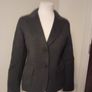 Escada Charcoal Blazer Jacket Angora and Wool 36 uk 8 10 Image 3