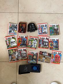 Lego Starwars bags and tins