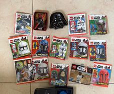 Lego Starwars bags and tins
