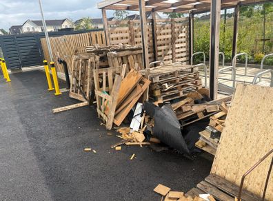 timber pallets