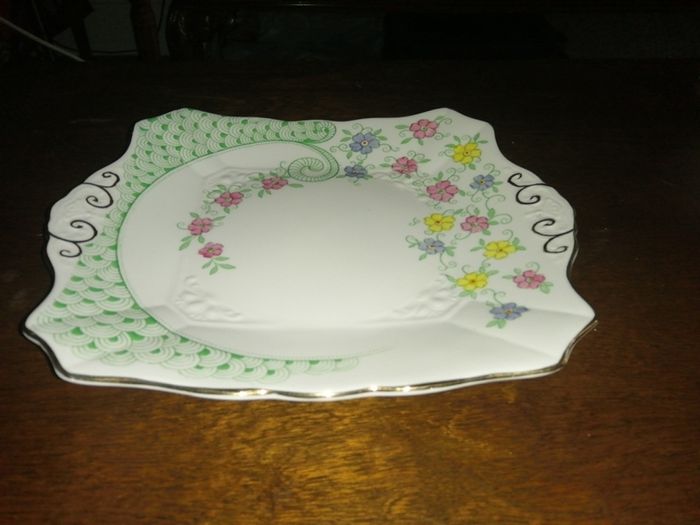 Tuscan porcelain plate