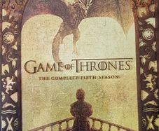 4 box Game of thrones dvds