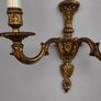 Elegant Antique French Bronze Sconces Image 3