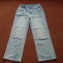 Light blue wide leg jeans Image 2