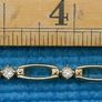 Vintage Gold Plated Bangle Bracelet  L-7,5" Image 5