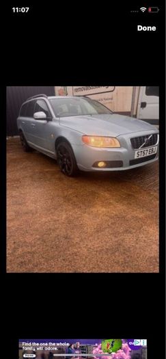 Volvo estate car  Northern registeredMot Feb 2027