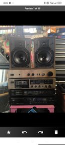 Vintage Denon & KEF Hi-Fi Separate Stereo System
