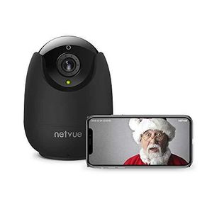 1080P Indoor Security Camera, Baby Monitor, WiFi Surveillance Home Pet Camera with Motion/Human Detection & Night Vision, Support Alexa and 2-Way Audio, PTZ, Cloud Storage