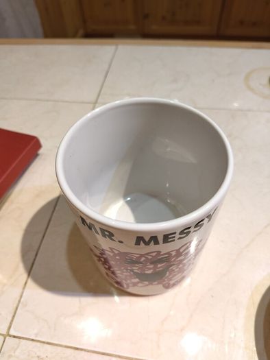 Mr Men Mr Messy ceramic jar