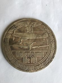 WW2 German coin ME 109