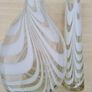 The vases are Finnish art glass by Oy Kumela Image 6