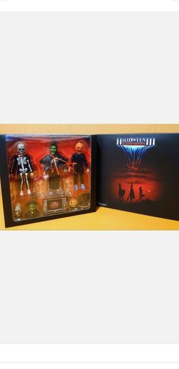 NECA Halloween 3 Season of the Witch 3 Pack 6" Clothed Action Figures