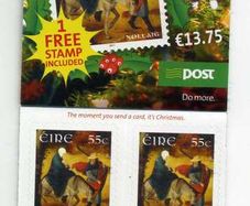 2011 Ireland Christmas Commemorative Stamp Booklet Mint Never Hinged (MNH)