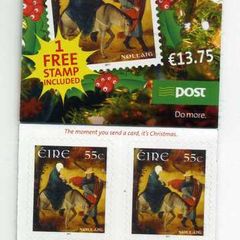 2011 Ireland Christmas Commemorative Stamp Booklet Mint Never Hinged (MNH)