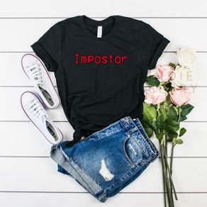 Among Us T-shirt, Impostor Shirt / Long Sleeve / Hoodie / Kids Shirt Impostor T-Shirt, Imposter Shirt, Among Us