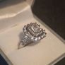 Nice 925 Sterling Silver Ladies Cocktail Ring Image 5
