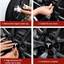 Tesla centre caps + nut covers (FREE POST) Image 3