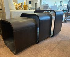 Walnut Oak Side Tables